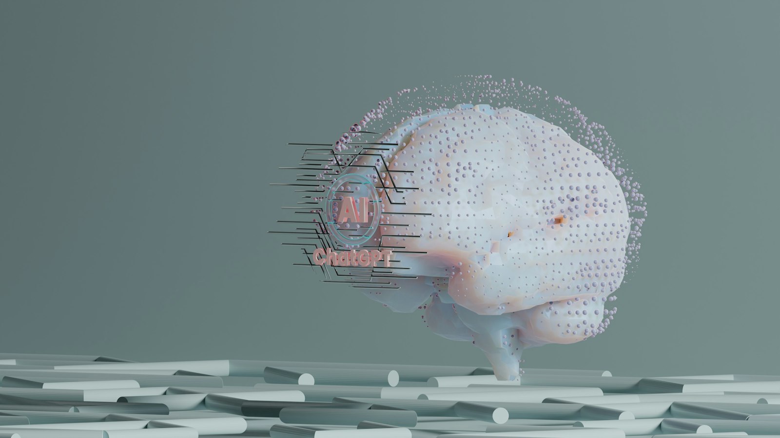 Computer generated human brain